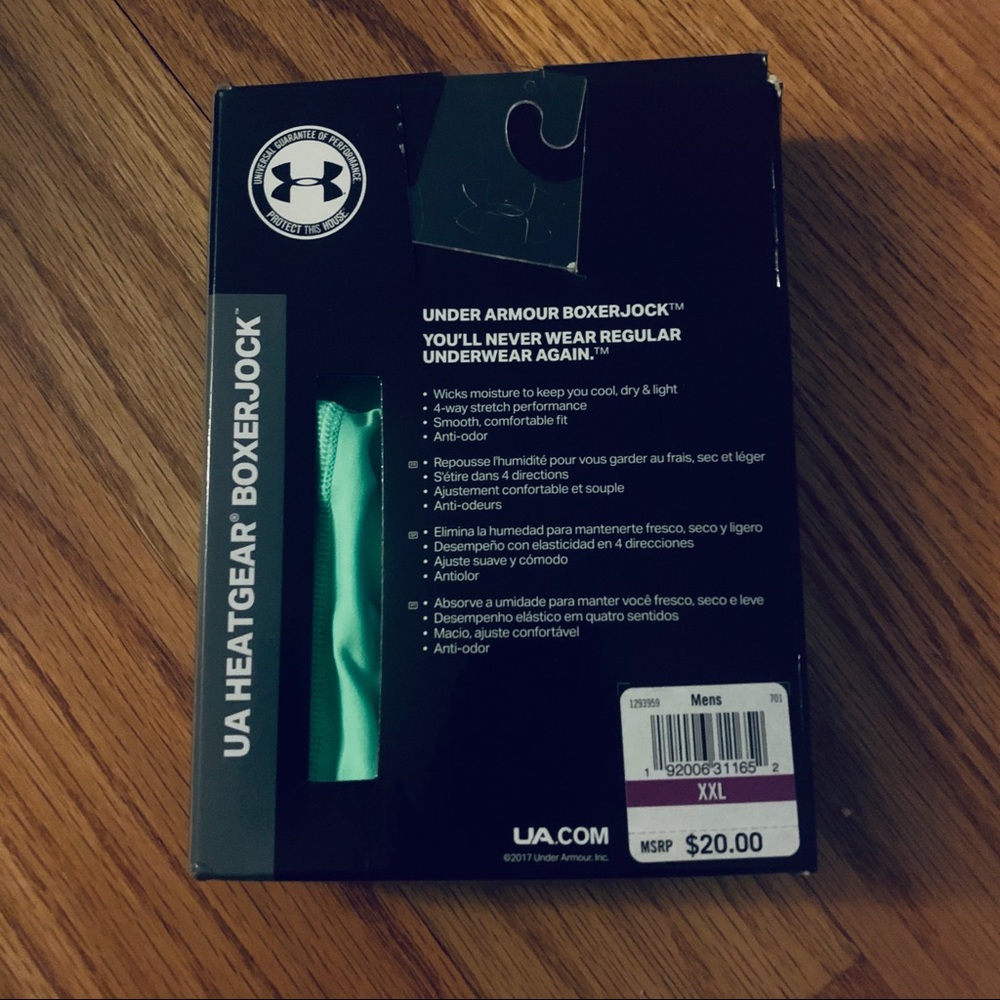 NIB UNDER ARMOUR BOXER BRIEFS